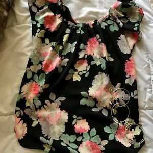 Floral blouse! Different and unique!